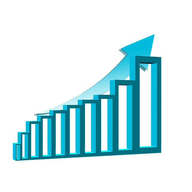 A visual representation of growth on a graph of web designers in thrissur